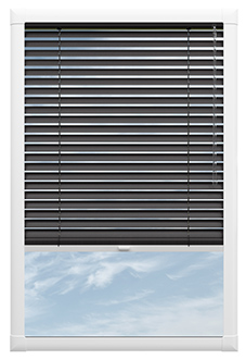 Venetian, Shimmer Black - Perfect Fit Blind